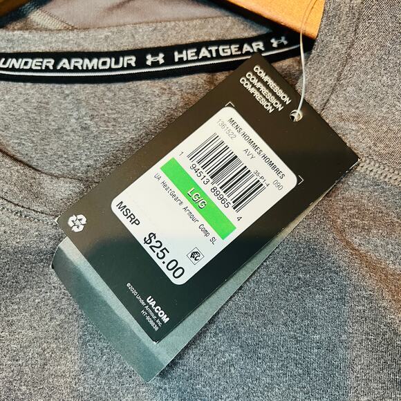 NEW! Under Armour Base Layer Heatgear Sleeveless Top Tee - L - Picture 4 of 4